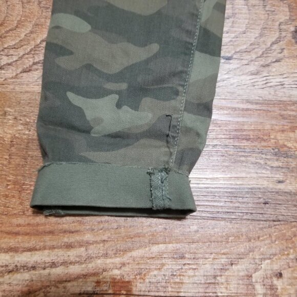 GAP Jean Camo Army Green Denim 27 Skinny Casual Stretch Modern - Picture 10 of 10